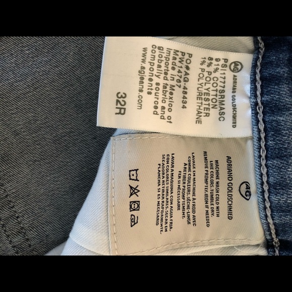 AG The Farrah Skinny Ankle High Rise MASC color - Picture 5 of 11